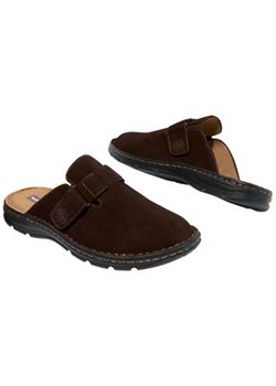 Skórzane chodaki ze sklepu Atlas For Men w kategorii Klapki męskie - zdjęcie 173748410