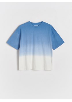 Reserved - Bawełniany t-shirt oversize - granatowy ze sklepu Reserved w kategorii T-shirty chłopięce - zdjęcie 173748774