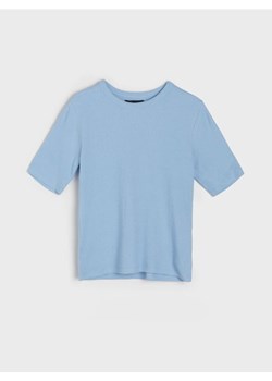 Sinsay - Koszulka - błękitny ze sklepu Sinsay w kategorii Bluzki damskie - zdjęcie 173748964