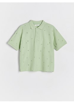 Reserved - T-shirt polo - jasnozielony ze sklepu Reserved w kategorii T-shirty chłopięce - zdjęcie 173749992