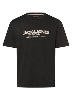 Jack & Jones Koszulka męska - JJAlvis Mężczyźni Bawełna antracytowy nadruk ze sklepu vangraaf w kategorii T-shirty męskie - zdjęcie 173750062