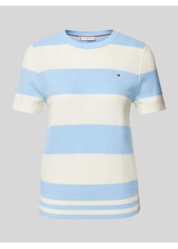 Bluza z wyhaftowanym logo model ‘RUGBY’ ze sklepu Peek&Cloppenburg  w kategorii Bluzki damskie - zdjęcie 173750112