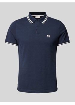 Koszulka polo z nadrukiem z logo ze sklepu Peek&Cloppenburg  w kategorii T-shirty męskie - zdjęcie 173750152