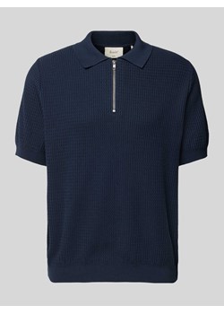 Koszulka polo o kroju regular fit z zamkiem błyskawicznym model ‘MOMENT’ ze sklepu Peek&Cloppenburg  w kategorii T-shirty męskie - zdjęcie 173750331