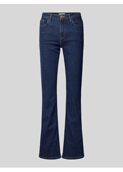Jeansy o kroju slim fit z poszerzaną nogawką i 5 kieszeniami model ‘CLER’ ze sklepu Peek&Cloppenburg  w kategorii Jeansy damskie - zdjęcie 173750360