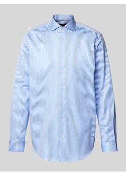 Koszula biznesowa z tkaniny two-ply z kołnierzykiem typu kent ze sklepu Peek&Cloppenburg  w kategorii Koszule męskie - zdjęcie 173750391