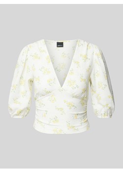 Bluzka z głębokim dekoltem w serek ze sklepu Peek&Cloppenburg  w kategorii Bluzki damskie - zdjęcie 173750524