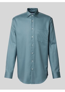 Koszula biznesowa o kroju regular fit z kieszenią na piersi ze sklepu Peek&Cloppenburg  w kategorii Koszule męskie - zdjęcie 173750554