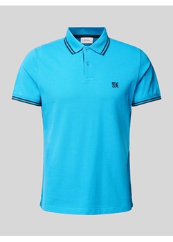 Koszulka polo z nadrukiem z logo ze sklepu Peek&Cloppenburg  w kategorii T-shirty męskie - zdjęcie 173750911