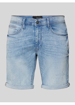 Szorty jeansowe o kroju regular fit z 5 kieszeniami ze sklepu Peek&Cloppenburg  w kategorii Spodenki męskie - zdjęcie 173750912