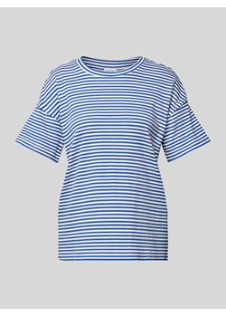 T-shirt z prążkowaniem model ‘JADA’ ze sklepu Peek&Cloppenburg  w kategorii Bluzki damskie - zdjęcie 173750944