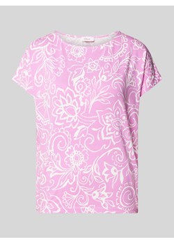 T-shirt z okrągłym dekoltem ze sklepu Peek&Cloppenburg  w kategorii Bluzki damskie - zdjęcie 173750982