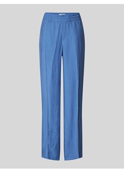 Spodnie materiałowe o kroju regular fit z elastycznym pasem model ‘Style.Maine’ ze sklepu Peek&Cloppenburg  w kategorii Spodnie damskie - zdjęcie 173752961
