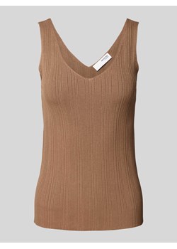 Top z fakturowanym wzorem model ‘TRIXIE’ ze sklepu Peek&Cloppenburg  w kategorii Bluzki damskie - zdjęcie 173753013