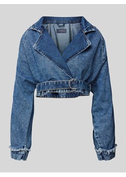 Kurtka jeansowa z paskiem w talii model ‘TALLA’ ze sklepu Peek&Cloppenburg  w kategorii Kurtki damskie - zdjęcie 173753072