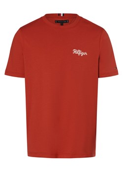 Tommy Hilfiger Koszulka męska Mężczyźni Bawełna sjena jednolity ze sklepu vangraaf w kategorii T-shirty męskie - zdjęcie 173753922