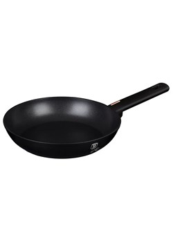 Czarna patelnia z tytanową powłoką 24cm S7-H81 ze sklepu Edinos.pl w kategorii Naczynia - zdjęcie 173757310