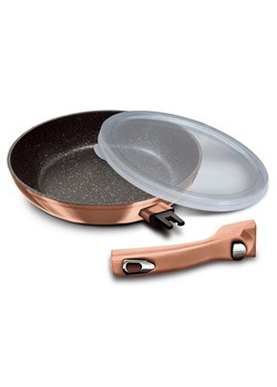 Złota patelnia z odpinaną rączką 28cm D2-R62 ze sklepu Edinos.pl w kategorii Naczynia - zdjęcie 173757344