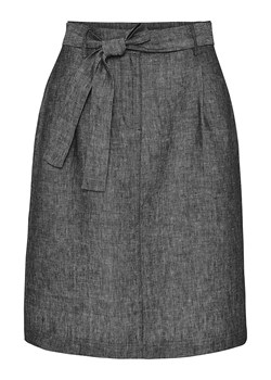OPUS Lniana spódnica &quot;Raila&quot; w kolorze antracytowym ze sklepu Limango Polska w kategorii Spódnice - zdjęcie 173757474