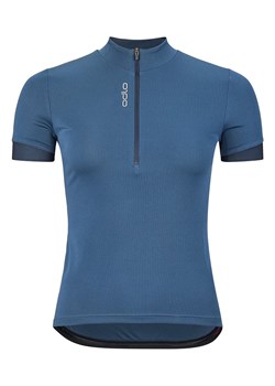 Odlo Koszulka kolarska &quot;Essential&quot; w kolorze niebieskim ze sklepu Limango Polska w kategorii Bluzki damskie - zdjęcie 173757771