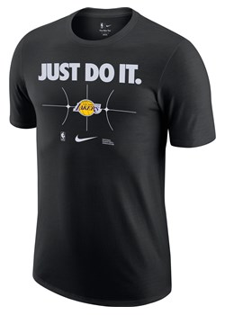T-shirt męski Nike NBA Los Angeles Lakers Essential - Czerń ze sklepu Nike poland w kategorii T-shirty męskie - zdjęcie 173760204