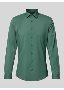 Koszula biznesowa o kroju Super Slim Fit z kołnierzykiem typu kent ze sklepu Peek&Cloppenburg  w kategorii Koszule męskie - zdjęcie 173760253