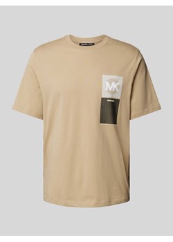 T-shirt z nadrukiem z logo model ‘MK BEACON’ ze sklepu Peek&Cloppenburg  w kategorii T-shirty męskie - zdjęcie 173760270