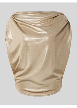 T-shirt z lejącym dekoltem model ‘ARLAINE’ ze sklepu Peek&Cloppenburg  w kategorii Bluzki damskie - zdjęcie 173760370