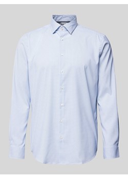 Koszula biznesowa o kroju regular fit z kołnierzykiem typu kent ze sklepu Peek&Cloppenburg  w kategorii Koszule męskie - zdjęcie 173760404