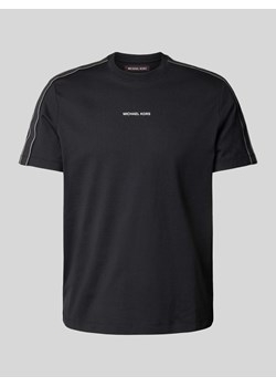 T-shirt z lampasami ze sklepu Peek&Cloppenburg  w kategorii T-shirty męskie - zdjęcie 173760540