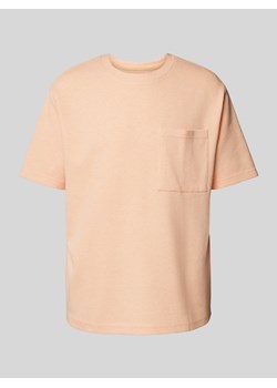 T-shirt z nakładaną brustaszą ze sklepu Peek&Cloppenburg  w kategorii T-shirty męskie - zdjęcie 173760680