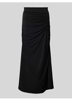 Długa spódnica z bocznymi marszczeniami model ‘Maily’ ze sklepu Peek&Cloppenburg  w kategorii Spódnice - zdjęcie 173760690