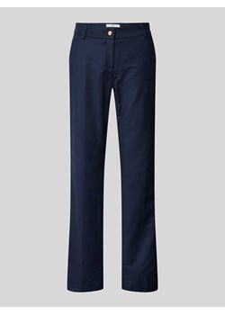 Spodnie materiałowe o kroju regular fit ze szlufkami na pasek model ‘Style.Maron’ ze sklepu Peek&Cloppenburg  w kategorii Spodnie damskie - zdjęcie 173760800