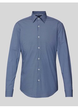 Koszula biznesowa o kroju slim fit z kołnierzykiem typu kent model ‘Hank’ ze sklepu Peek&Cloppenburg  w kategorii Koszule męskie - zdjęcie 173760934