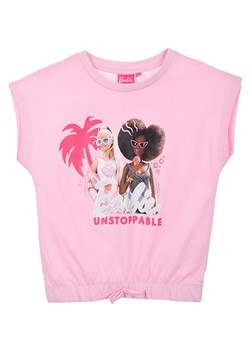 Barbie Koszulka &quot;Barbie&quot; w kolorze jasnoróżowym ze wzorem ze sklepu Limango Polska w kategorii Bluzki dziewczęce - zdjęcie 173761903