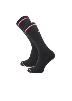 Skarpety Tommy Hilfiger Iconic Sock 100001096-200 - czarne ze sklepu streetstyle24.pl w kategorii Skarpetki męskie - zdjęcie 173762311