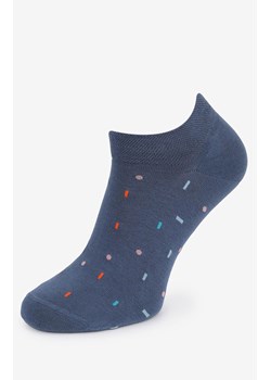 Marilyn stopki męskie jeansowe w kolorowy wzór Geometric, Kolor jeans-wzór, Rozmiar 41-45, Marilyn ze sklepu Intymna w kategorii Skarpetki męskie - zdjęcie 173762643