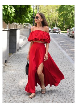 Komplet czerwony ze sklepu forseti.net.pl w kategorii Sukienki - zdjęcie 173763363