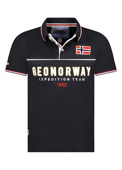 Geographical Norway Koszulka polo &quot;Kerato&quot; w kolorze czarnym ze sklepu Limango Polska w kategorii T-shirty męskie - zdjęcie 173764682
