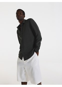 Reserved - Koszula regular fit z modalu - ciemnozielony ze sklepu Reserved w kategorii Koszule męskie - zdjęcie 173765454