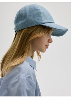 Reserved - Jeansowa czapka z daszkiem - jasnoniebieski ze sklepu Reserved w kategorii Czapki dziecięce - zdjęcie 173765522