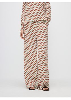Reserved - Wzorzyste spodnie z wiskozy - wielobarwny ze sklepu Reserved w kategorii Spodnie damskie - zdjęcie 173765600