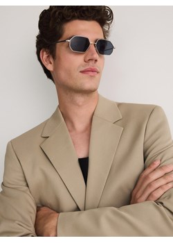 Reserved - Okulary przeciwsłoneczne - srebrny ze sklepu Reserved w kategorii Okulary przeciwsłoneczne męskie - zdjęcie 173765910