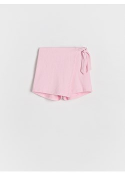 Reserved - Szorty imitujące spódnicę - różowy ze sklepu Reserved w kategorii Spodenki dziewczęce - zdjęcie 173766354
