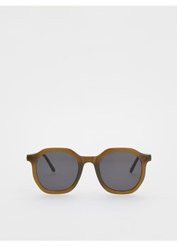 Reserved - Okulary przeciwsłoneczne - oliwkowy ze sklepu Reserved w kategorii Okulary przeciwsłoneczne męskie - zdjęcie 173766414