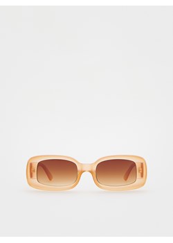 Reserved - Okulary przeciwsłoneczne - brązowy ze sklepu Reserved w kategorii Okulary przeciwsłoneczne damskie - zdjęcie 173767250