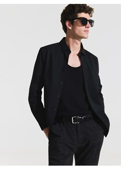 Reserved - Koszula super slim fit - czarny ze sklepu Reserved w kategorii Koszule męskie - zdjęcie 173767912