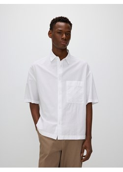 Reserved - Koszula boxy fit - biały ze sklepu Reserved w kategorii Koszule męskie - zdjęcie 173768174