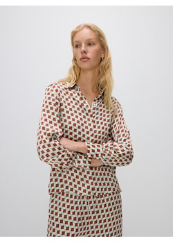 Reserved - Koszula z wiskozy z nadrukiem - wielobarwny ze sklepu Reserved w kategorii Bluzki damskie - zdjęcie 173769181