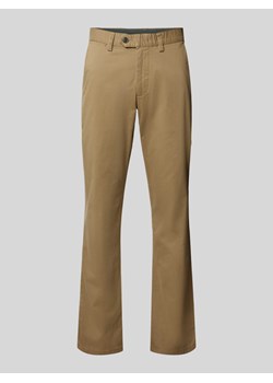 Chinosy o kroju tapered fit z kieszeniami z tyłu ze sklepu Peek&Cloppenburg  w kategorii Spodnie męskie - zdjęcie 173769672